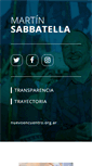 Mobile Screenshot of martinsabbatella.com.ar